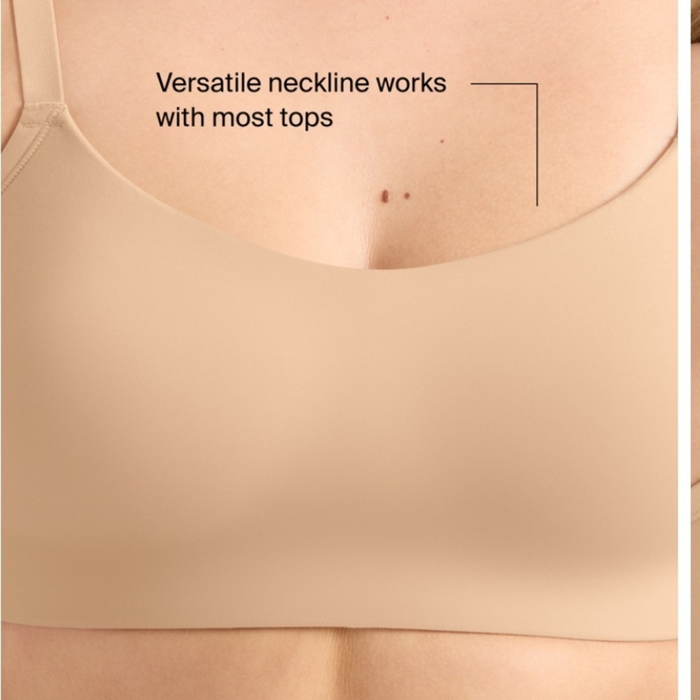 Women’s Knix One&only Scoop Bra light beige size medium ++ - Picture 5 of 11